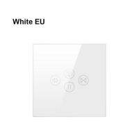 Tuya สวิตช์ม่านไฟ WiFi สำหรับ Motor Listrik โรลเลอร์ชัตเตอร์/มู่ลี่บ้านอัตโนมัติอัจฉริยะใช้งานได้กับ Alexa Google Home