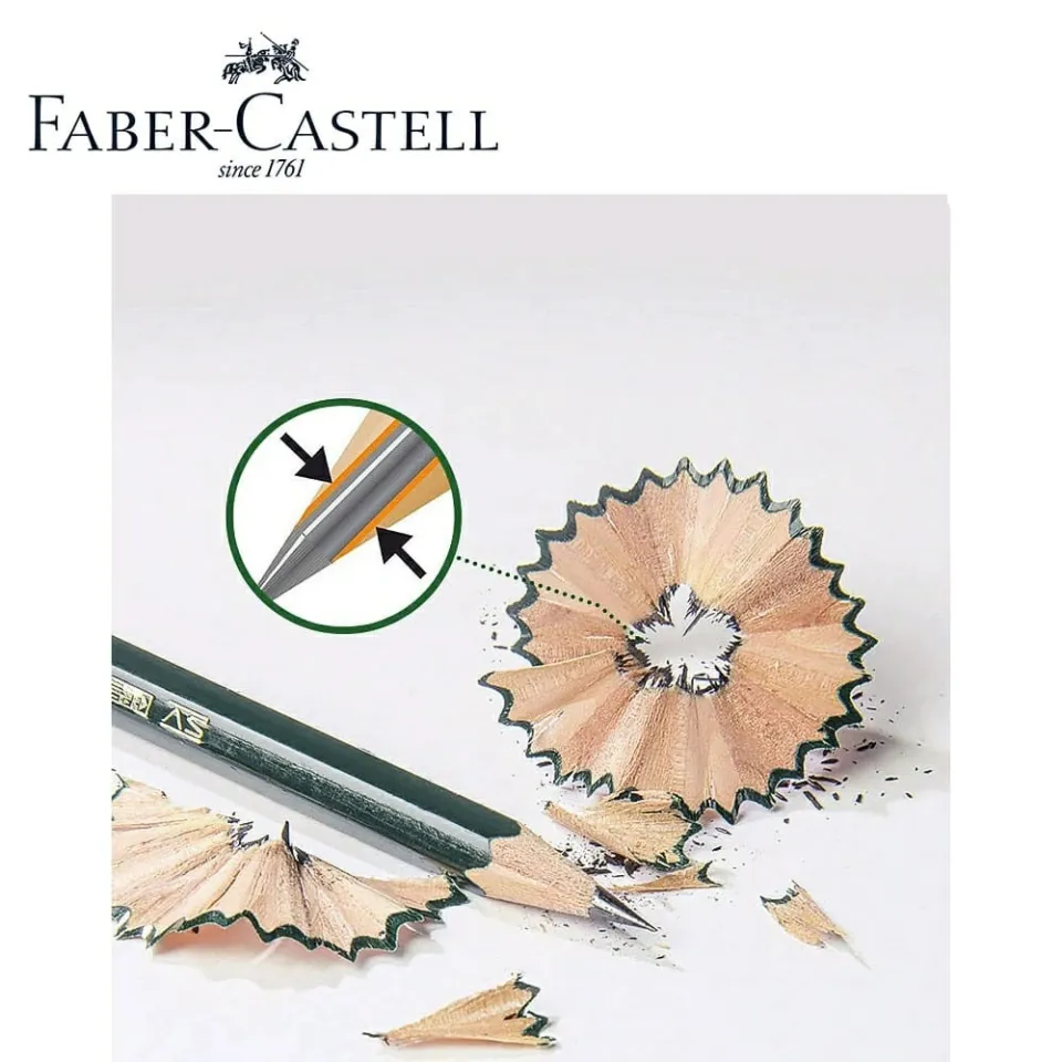 Faber-Castell 9000 Graphite Pencil - F