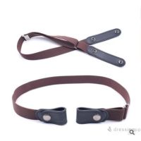 d❃♪Women´s Buckle-Free Elastic Belts Invisible Belt for Jeans No Bulge Hassle