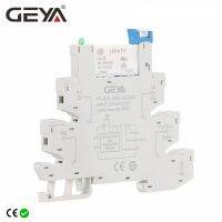 【CC】∈  GEYA Relay Interface Hongfa Screw Socket 6A 24VDC/AC 6.2mm thickness