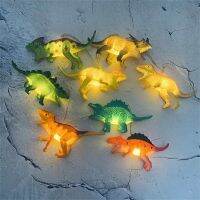 （roast chicken）การ์ตูน LED ไดโนเสาร์แสงสตริง1.5เมตร10Led ทองแดงแสงสตริงกันน้ำไดโนเสาร์สัตว์โคมไฟสำหรับงานแต่งงานตกแต่ง