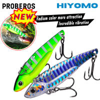 PROBEROS 1ชิ้นจม VIB ใบมีดล่อตกปลา7กรัม12กรัม17กรัมยาวหล่อโลหะสั่นสะเทือน Swimbait สำหรับเบสเลเซอร์อุปกรณ์ตกปลา DW556