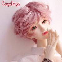 Cataleya BJD Doll With Mohair Wig Short Curly Hair 1/3 Uncle Big Female Giant Baby 1/4 1/6 Dark Brown Cinnamon Powder Electrical Connectors