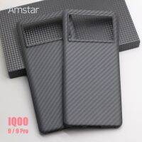 Amstar เคสป้องกันคาร์บอนไฟเบอร์คุณภาพสูงสำหรับ VIVO IQOO 9 Pro บางพิเศษป้องกันการตกธุรกิจ Aramid ไฟเบอร์สำหรับ IQOO 9