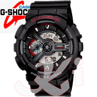 CASIO GSHOCK นาฬิกาข้อมือชาย รุ่น GA-110-1ADR (สีดำ)