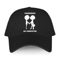 GRBU 【In stock】Baseball Caps hat black men Baseball Caps Radiohead  OK Computer unisex teens cotton snapback cap