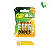 GP Ultra ALKALINE BATTERY ถ่าน AA 1.5V 1แพ็ค 8ก้อน LR6 15AU-2U8