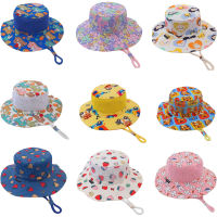 [hot]New 2023 Children Sun Hat Summer Kids Fisherman Caps Breathable Mesh Baby Bucket Hat Bonnet For Boys Girls Large Brim Sunscreen