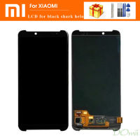 6.01 ต้นฉบับสำหรับเฮลิคอปเตอร์ Black Shark Xiaomi หน้าจอ Lcd จอแสดงผลแบบสัมผัสประกอบแก้วดิจิตัลแทนที่สำหรับ Xiaomi Black Shark Helo