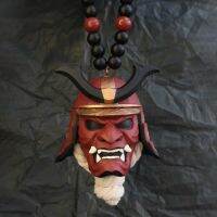 {bee car products} ญี่ปุ่นซามูไรคาบูโตะหมวกกันน็อก Hannya กระจกมองหลังรถยนต์ของตกแต่งเครื่องประดับเสริมเสน่ห์