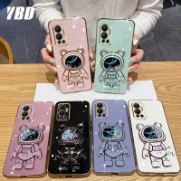 YBD 2023ดีไซน์ใหม่เคสสำหรับ Infinix 12 Hot 12i 12 Play Hot12 Play NFC เคสโทรศัพท์สเตอริโอน่ารัก3D สเตอริโอเคสนิ่มมีขาตั้งนักบินอวกาศ