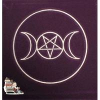 Top quality TAROT TABLE CLOTH: PAGAN CIRCLE (TP06)