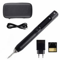 0.91 Inch OLED Nano Electric Soldering Iron Compatible with C115 Soldering Head EU Plug