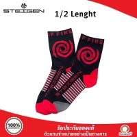 Steigen Running Socks Half Length ถุงเท้าวิ่งลาย Ring of Fire