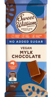 Sweet William No Added Sugar Original Chocolate (100 กรัม สวีท วิลเลี่ยม โนแอด ชูการ์ ออริจินัล ช็อคโกแล็ต)