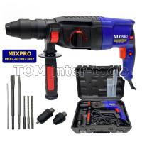 สว่านโรตารี่ 3ระบบ MIXPRO 28มม. สว่าน สว่านกระแทก เปลี่ยนหัวจับได้ สว่านเจาะปูน ROTARY HAMMER