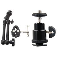 【CW】 1Pcs Inch Articulating Arm   Clamp  amp; Alloy 1/4 Mount