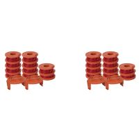 24 Pack Replacement Spool String Trimmer Line 20 Pack Spool and 4 Cap Lawn Mower Accessories for WORX