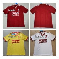 1985 1986 1987 Retro Jersey Liverpool Home Red Away 1981-84 Retro Soccer Jersey Shirt S-XXL