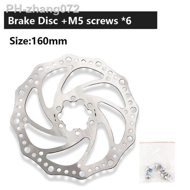 160mm-disc-brake-rotor-set-mtb-bicycle-disc-brake-rotor-6-hole-bike-hub-flange-adapter-disc-brake-center-lock-conversion-parts