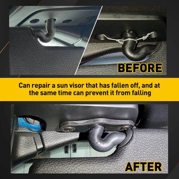 sun-visor-clips-repair-kit-sun-visor-clips-for-jeep-2018-amp-newer-jk-jl-jt-gladiator-wrangler