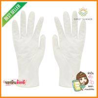 ถุงมือยางไม่มีแป้ง SAFE&amp;CARE ไซซ์ M 100 ชิ้นPOWDER-FREE LATEX GLOVES SAFE&amp;CARE MEDIUM 100PCS **มีบริการชำระเงินปลายทาง**