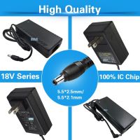 High Quality AC 100V-240V Converter Adapter DC 18V 1A 2A 2000mA 18v 3a 4.5a 18v 6a 18v 7a Power Supply Adapter 18V Charger