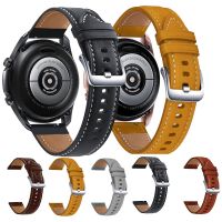 yivdje 22MM Genuine Leather Watchband strap For Samsung Galaxy Watch 3 45mm original Smart Wristband Bracelet For Huawei Watch GT2 46mm