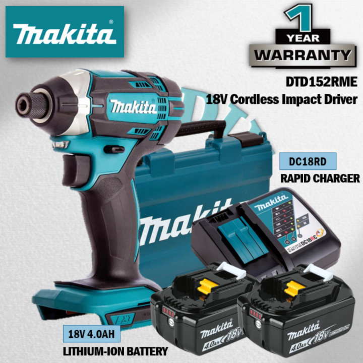 MAKITA DTD152Z / DTD152RFE / DTD152RME 18V Cordless Impact Driver Lazada
