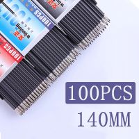 100Pcs/Set 0.7mm Ballpoint Pens Refill 140mm Black Red Blue 3 Colors Office Supplies Escolar Writing Pen High Quality Roller Pen Pens