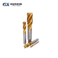 Yellow Screw tap high quality HSS thread taps hand screw tap