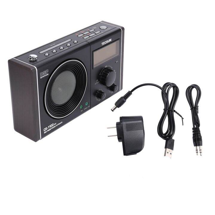 TECSUN CR-1100DSP FM AM Digital Demodulation DSP Radio Easy Operation ...