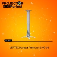 Best Seller ขาแขวนโปรเจคเตอร์ VERTEX Projector Hanger รุ่น LHG-06 สีขาว (White) (ปรับก้ม เงย เอียงซ้าย/ขวา)