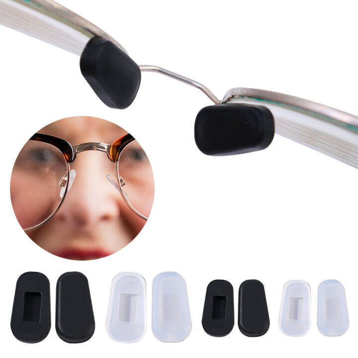 10Pairs Pushin Eyeglass Nose Pads Soft Silicone Air Cushion Glasses