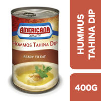 Americana Quality Hummus Tahina Dip 400g ++ อเมริกานา ฮอมโมสทาฮิน่าดิป 400 กรัม