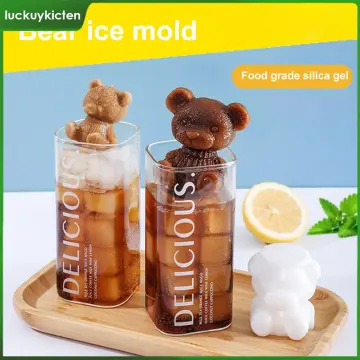 50Grids Silicone Gummy Bear Mold Cartoon Bear Jelly Fondant Mould