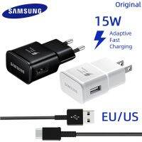 [ร้อน] ต้นฉบับ15W Samsung Galaxy ที่ชาร์จความเร็วสูง USB C อะแดปเตอร์9V1.67A ชาร์จเร็วสำหรับ A13 A12 S10 + S9 A22 A32 A50 5G