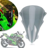 แผ่นเบนทางลมแผ่นกั้นกระจกรถจักรยานยนต์กระจกบังลมสำหรับ KAWASAKI NINJA ZX-4R ZX-4RR ZX4R ZX4RR 4R ZX 4RR 2023