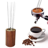 【2023】Espresso Stainless Steel Coffee Powder Tamper Coffee Stirrer Distributor Needle Tool Coffee Barista Accessories coffee tamper ！