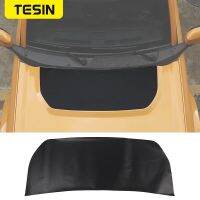 TESIN สติกเกอร์ตกแต่งฝาครอบเครื่องดูดควันเครื่องยนต์หน้ารถทำจาก PVC สำหรับ Ford Bronco 2021 2022อุปกรณ์เสริมตกแต่งรถหมวกครอปกระจกรถภายนอก