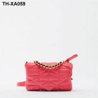 ┇◊ Female package 2023 new golden handle mini quilting portable his leisure single shoulder bag