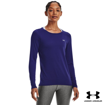 Under Armour UA Womens HeatGear® Armour Long Sleeve อันเดอร์ อาร์เมอร์ เสื้อออกกำลังกาย สำหรับผู้หญิง