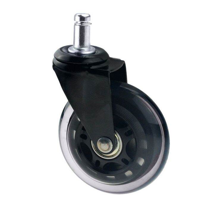 1PCS 3In Office Chair Casters Hard Floor Casters Premium Caster Wheels