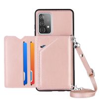 [CNIU digital accessories] กระเป๋าสตางค์สำหรับ Samsung Galaxy S20 S21 FE S22 Plus Ultra A52s 5G A52 A33 A53 A73 Crossbody การ์ดปกหนัง