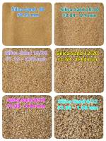 Silica Sand  ทรายซิลิก้า  ทรายพ่นเหล็ก ทรายพ่นสนิม ทรายล้างสะอาด ทรายจัดสวน  ทรายเลี้ยงปลา ทรายอุตสาหกรรม เม็ดสวย สะอาด บรรจุ 25 Kgs