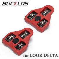 BUCKLOS Cleats จักรยานสำหรับ LOOK DELTA แผนที่จักรยานเหยียบ Cleatset 9 ° Float Cleat Pedals Fit Peloton รองเท้าขี่จักรยานอุปกรณ์ขี่-nxfnxfnxghnxgb