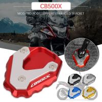 แผ่นขยายขาตั้งด้านข้างสำหรับมอเตอร์ไซค์ฮอนด้า CB500X CB CB500 X 2019-2022 500X ขยายแผ่นรอง