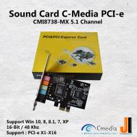 Sound Card C-MEDIA CMI8738-MX 5.1 Channel  (PCI-E)