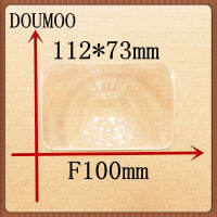 free shipping hot Rectangle Fresnel 112*73 mm short focal length 100mm DIY projector good choose support Custom made