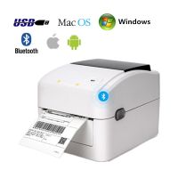 XP420 Shipping Label 4 Inch Express Waybill Product Price Barcode QR Code Sticker Width 25.4-115mm USB Bluetooth Thermal Printer Fax Paper Rolls